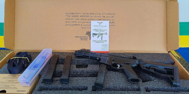 9º BPM recebe cinco carabinas calibre 9×19 mm para reforço das ações operacionais da Unidade