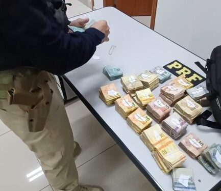 PRF intensifica combate à lavagem de dinheiro e apreende mais de R$ 73 mil em espécie na Via Dutra