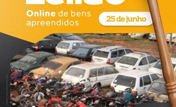 PF realiza leilão de bens apreendidos neste mês