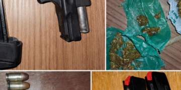 POLÍCIA MILITAR PRENDE DOIS HOMENS E APREENDE ARMA E DROGAS DURANTE AÇÃO NO BAIRRO ORLEANS