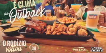 ‘É Clima de Outback’: maior campanha de futebol da história da marca chega a Porto Velho com rodízio, transmissões e novidades no delivery