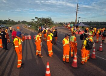 Trabalhadores da Nova 364 iniciam paralisação em Rondônia após impasse nas negociações coletivas