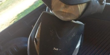 9ºBPM RECUPERA MOTOCICLETA COM RESTRIÇÃO DE FURTO/ROUBO EM NOVA CALIFÓRNIA