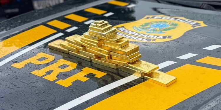 PRF apreende ouro ilegal avaliado em cerca de R$ 10 milhões em Rorainópolis/RR