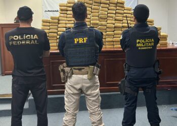 Ação conjunta entre PRF em Rondônia e PMRO resulta na apreensão de mais de 200 kg de drogas em São Miguel do Guaporé