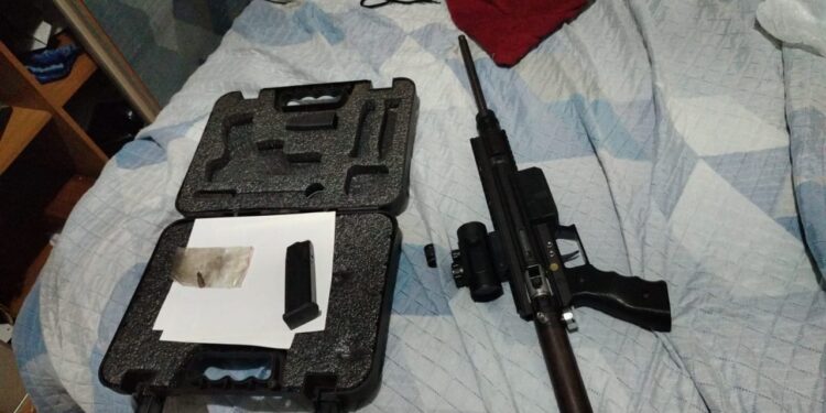 AÇÃO CONJUNTA DE FORÇAS DE SEGURANÇA APREENDE ARMAS E DROGAS EM VILHENA E REGIÃO
