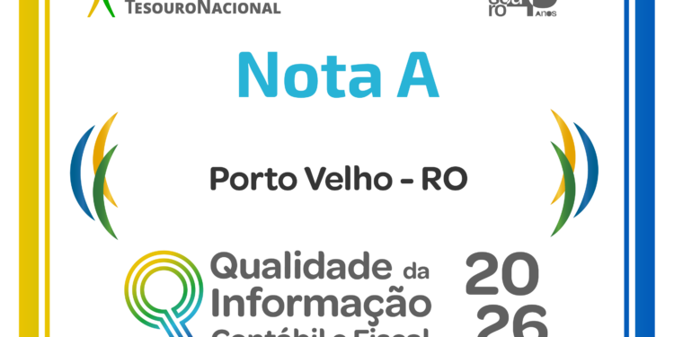 Porto Velho avança no ranking nacional de qualidade contábil e fiscal