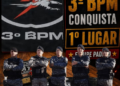 EQUIPE DO 3º BPM CONQUISTA 1º LUGAR NO II ENCONTRO DE PATRULHAMENTO TÁTICO MOTORIZADO DA PMRO