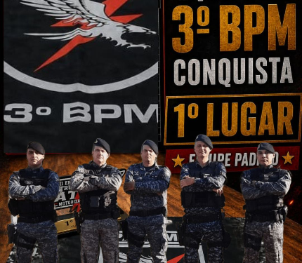 EQUIPE DO 3º BPM CONQUISTA 1º LUGAR NO II ENCONTRO DE PATRULHAMENTO TÁTICO MOTORIZADO DA PMRO