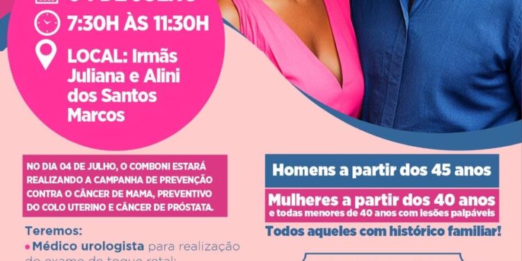 ASSDACO chega a Chupinguaia no sábado (04) para mais uma Campanha de prevenção ao câncer