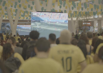 Semana tem novos jogos da Copa com transmissão no Porto Velho Shopping