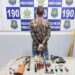 POLÍCIA AMBIENTAL LOCALIZA ARMAS E MATERIAIS PARA RECARGA DE MUNIÇÕES DURANTE FISCALIZAÇÃO