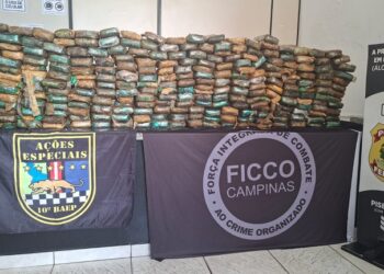 FICCO/Campinas apreende pasta base de cocaína e prende dois suspeitos em Americana/SP