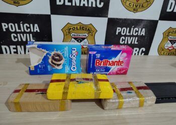DENARC e Receita Federal apreendem cerca de 3 quilos de drogas em carga de cesta básica na capital