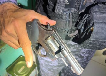 Polícia Militar apreende revólver em diligências sobre homicídio em Nova Brasilândia d’Oeste
