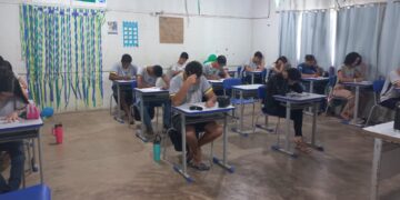 Estudantes do Ensino Médio atendidos pela Mediação Tecnológica participam do 1º Simulado Enem 2026
