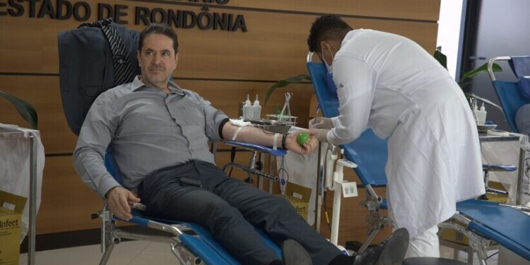 Campanha de doação de sangue mobiliza voluntários no TJRO