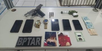 PM APREENDE ARMAS E PRENDE DOIS SUSPEITOS DURANTE OPERAÇÃO CONTRA O CRIME ORGANIZADO EM PORTO VELHO