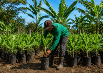 Prefeitura lança pregão para aquisição de mudas de banana destinadas a produtores afetados pela cheia no Baixo Madeira