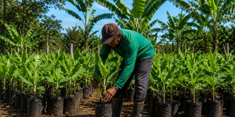 Prefeitura lança pregão para aquisição de mudas de banana destinadas a produtores afetados pela cheia no Baixo Madeira