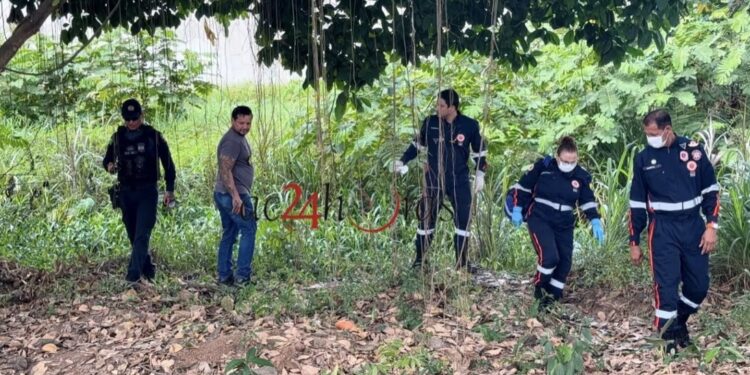 Homem é encontrado morto em córrego na Vila Betel, em Rio Branco