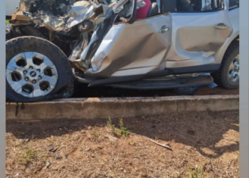 Grave Colisão entre Caminhonete s10 e caminhão Baú deixa vítima fatal na Br-364 Entre Jaru e Ariquemes