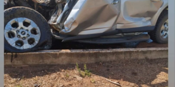 Grave Colisão entre Caminhonete s10 e caminhão Baú deixa vítima fatal na Br-364 Entre Jaru e Ariquemes