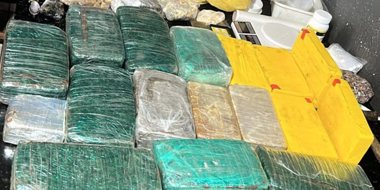 Operação Caçador: Polícia Militar apreende mais de 18 quilos de drogas e prende foragidos em Porto Velho