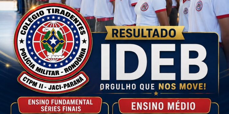 Escolas militares de Rondônia alcançam notas acima da média e reforçam excelência no ensino
