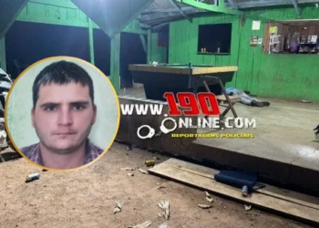 Homem de 33 anos é morto a tiro após discussão em bar na zona rural, em Alta Floresta do Oeste