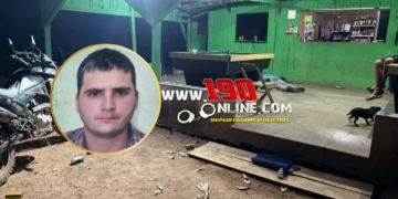 Homem de 33 anos é morto a tiro após discussão em bar na zona rural, em Alta Floresta do Oeste