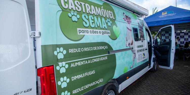 Castramóvel oferece castração gratuita para cães e gatos até domingo