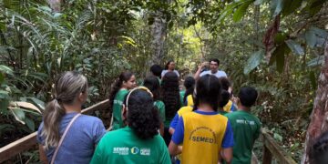Parque Natural recebe estudantes da rede municipal em passeios de educação ambiental