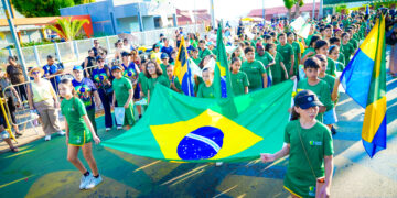 Estudantes dão início às celebrações da Semana da Pátria em Porto Velho