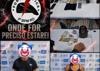 OPERAÇÃO FORÇA TOTAL 02: POLÍCIA MILITAR PRENDE CASAL SUSPEITO DE TRÁFICO DE DROGAS E APREENDE ENTORPECENTES E MATERIAIS LIGADOS À VENDA