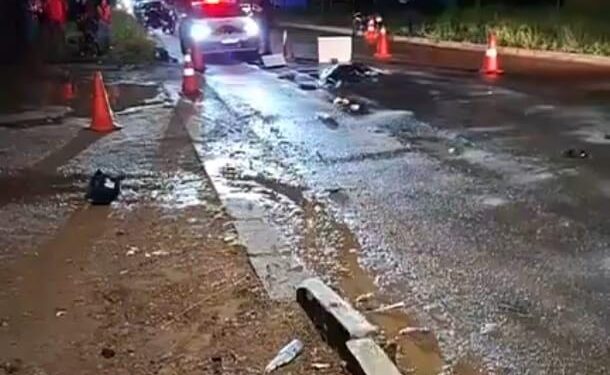 Motociclista morre após colisão frontal com carro na Avenida Calama