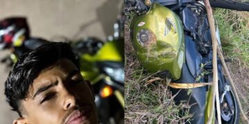 JOVEM: Motociclista de 19 anos morre após acidente na RO-010, entre Rolim de Moura e Nova Estrela