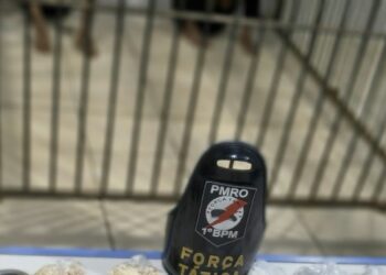 Suspeito conhecido como “LC do CV” é detido com drogas na zona norte de Porto Velho