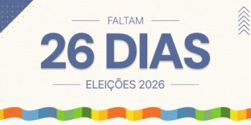 Faltam 26 dias: votação começa e termina no mesmo horário em todo o país