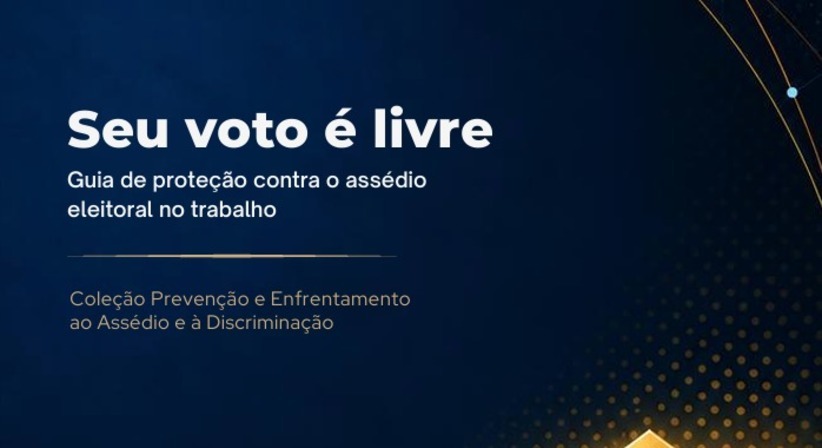 TJRO alerta para assédio eleitoral no trabalho e lança guia sobre liberdade de escolha