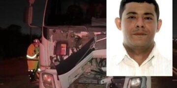 ex-morador morre após motocicleta bater de frente com caminhão na BR-163 em Mato Grosso