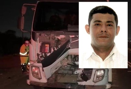 ex-morador morre após motocicleta bater de frente com caminhão na BR-163 em Mato Grosso