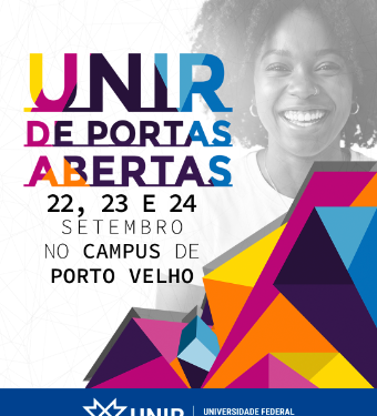 UNIR de Portas Abertas 2026 será de 22 a 24 de setembro, em Porto Velho