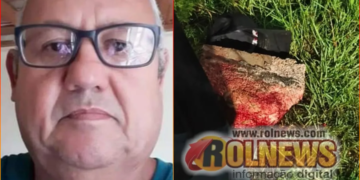 Jovem de 18 anos é preso após matar idoso de 63 anos com pedaço de concreto em Santa Luzia d’Oeste