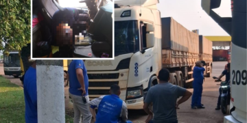 Morador de Vilhena, caminhoneiro é encontrado morto dentro da cabine de carreta em Candeias do Jamari