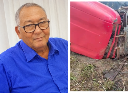 Jaruense de 68 anos morre após grave acidente na BR-364