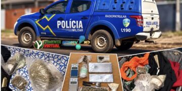 Busca policial termina com prisão e apreensão de substâncias suspeitas em Espigão do Oeste