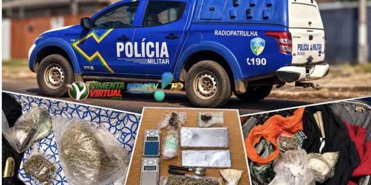 Busca policial termina com prisão e apreensão de substâncias suspeitas em Espigão do Oeste