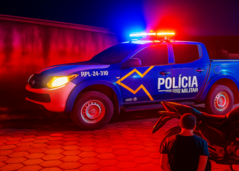 Homem é preso após chegar bêbado em casa, chamar esposa de “chifruda” e tentar enforcá-la, em Vilhena