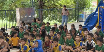 Alunos aprendem cuidados para evitar acidentes com animais peçonhentos
